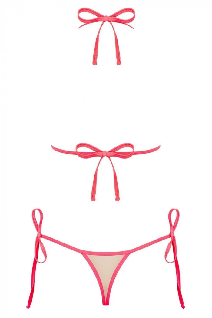 Купальник раздельный на завязках Obsessive Playa del Amor