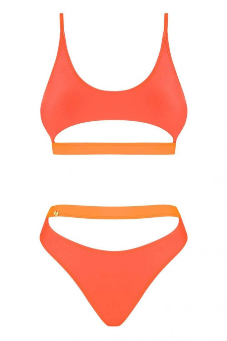 Купальник-бикини раздельный неоновый Obsessive Miamelle