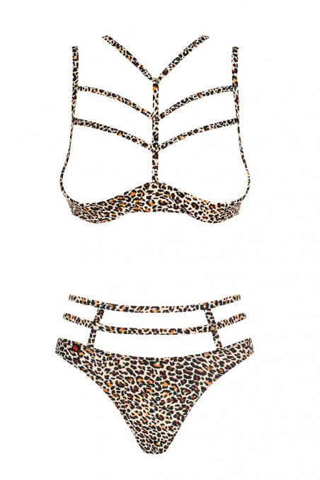 Комплект с полуоткрытым бюстом Obsessive Selvy set
