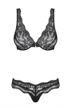 Комплект мереживний Obsessive Luvae set — Купити в Dorin.shop | Ціна, Фото 2