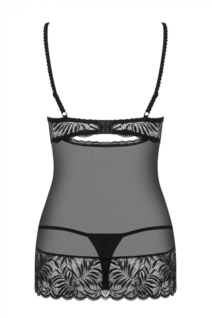 Пеньюар с трусиками Obsessive Contica babydoll
