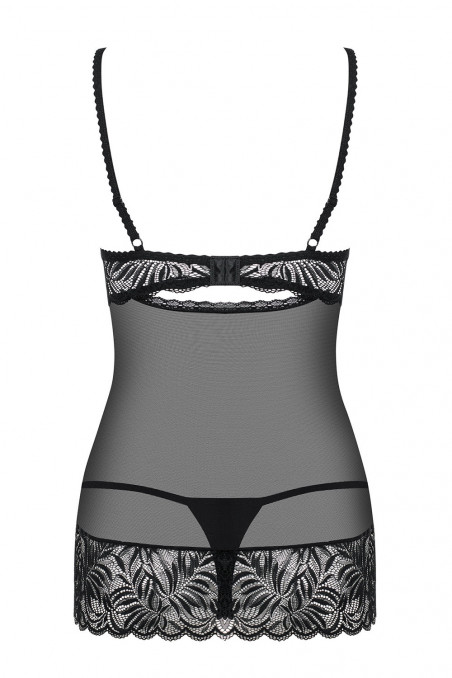 Пеньюар с трусиками Obsessive Contica babydoll
