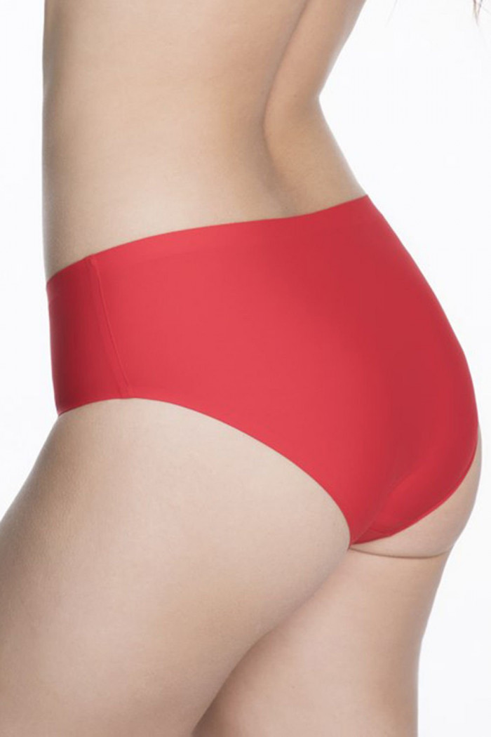 Трусики бесшовные красные Julimex Simple Red