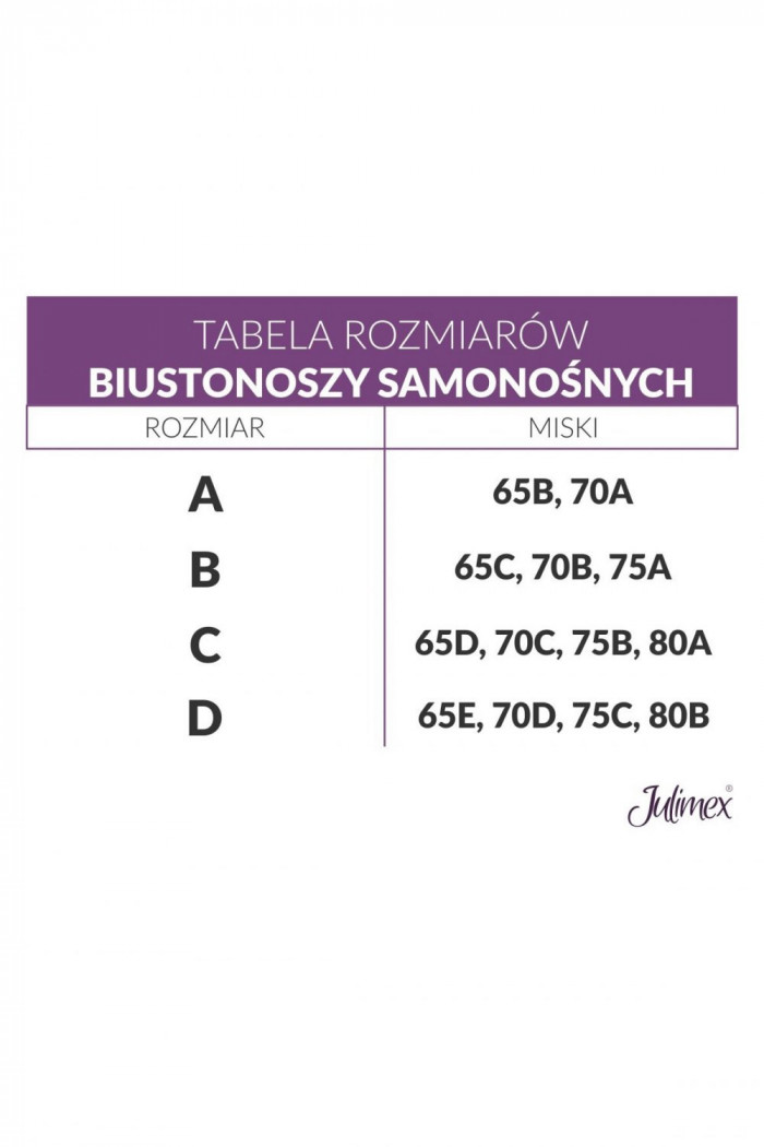 Бюстгальтер силіконовий з бретелями Julimex BS-04