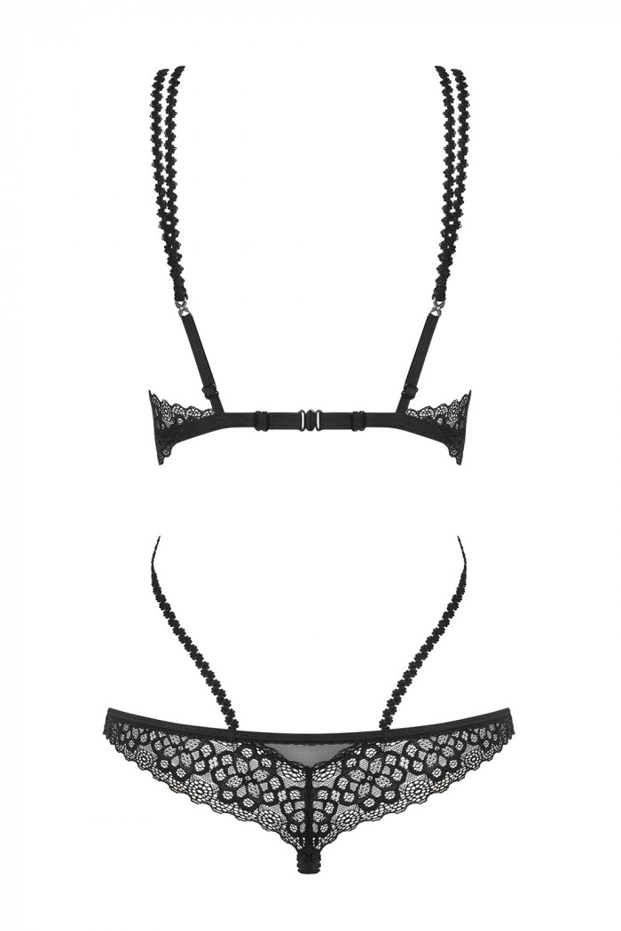 Боди с открытой грудью Obsessive Liferia