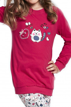 Комплект дитячий / піжама для дівчинки CORNETTE 594/92 Kitten 2