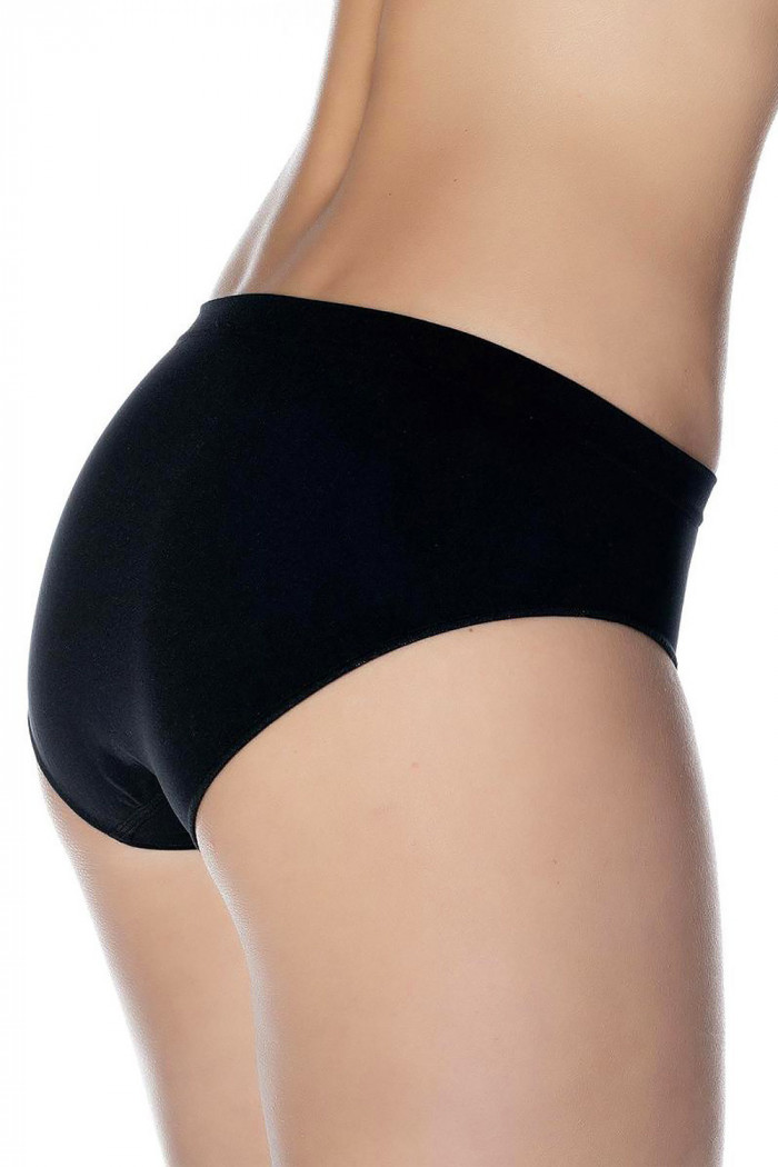 Трусики-слипы бесшовные Giulia Slip Basic Black