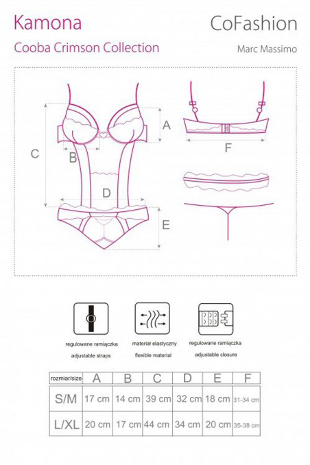 Боди кружевное Cofashion Kamona