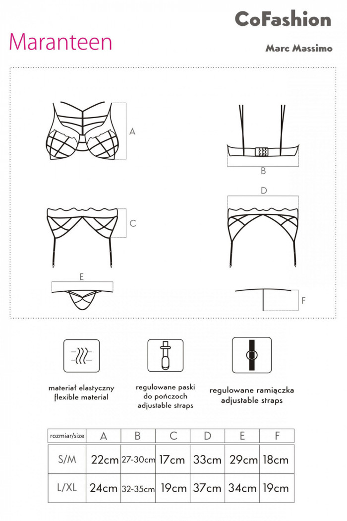Комплект с ремешками Cofashion Maranteen