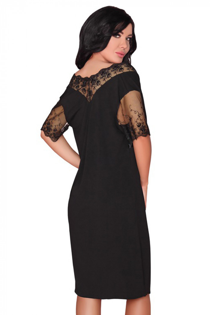 Халатик трикотажный с прозрачными вставками Livia Corsetti Keira