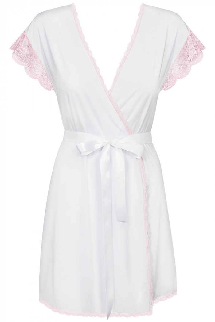 Халатик атласный короткий Obsessive Girlly