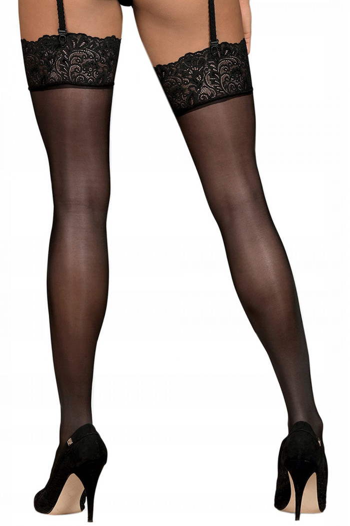 Панчохи під пояс Obsessive Bondea