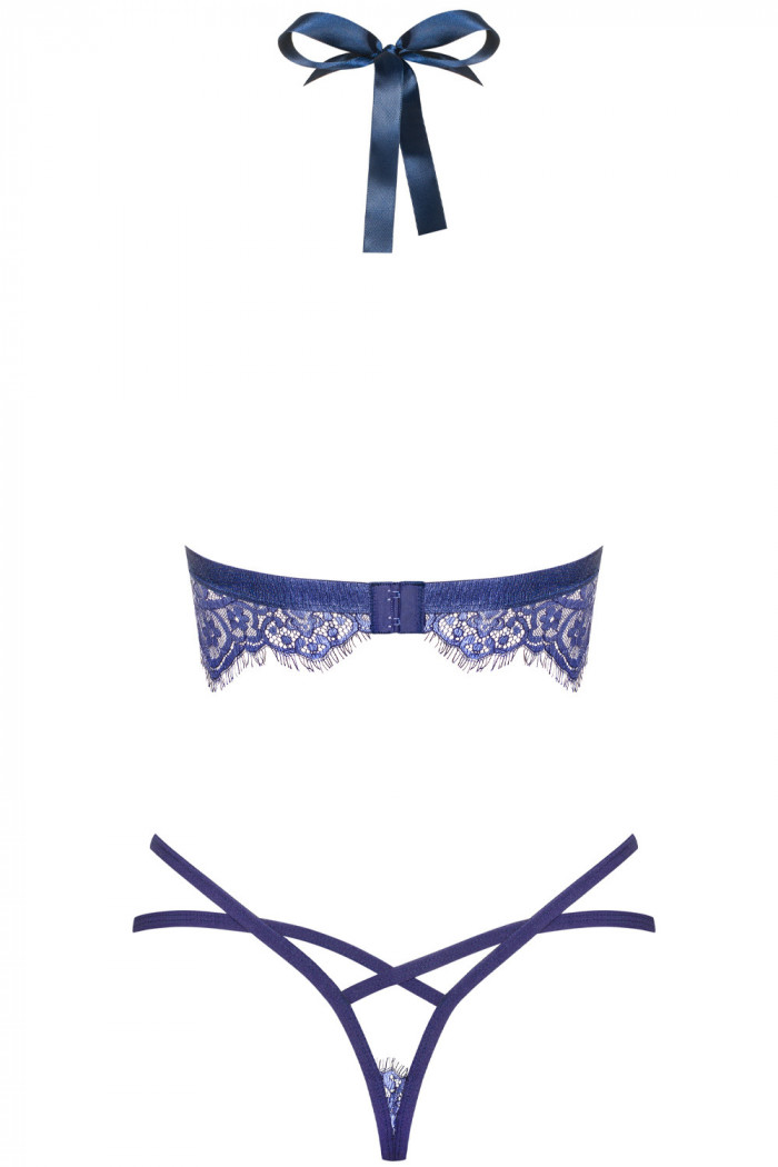 Комплект кружевной Obsessive Flowlace Set