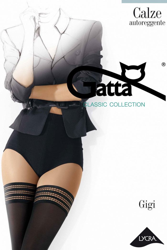 Чулки плотные непрозрачные Gatta Gigi 01
