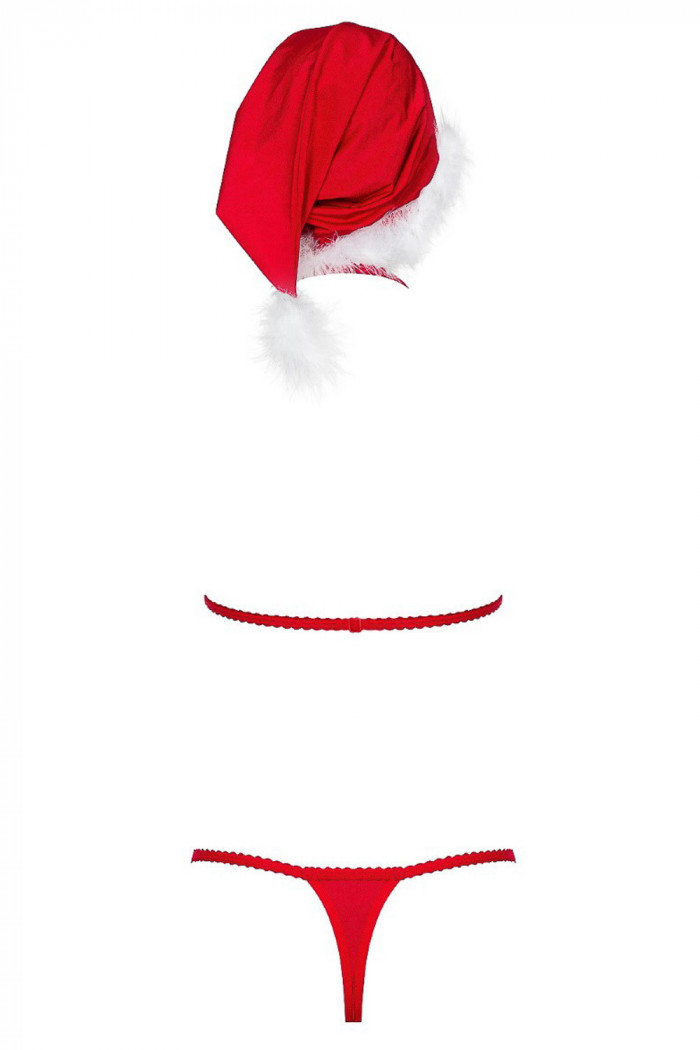 Комплект новогодний Obsessive Santastic Set Costume