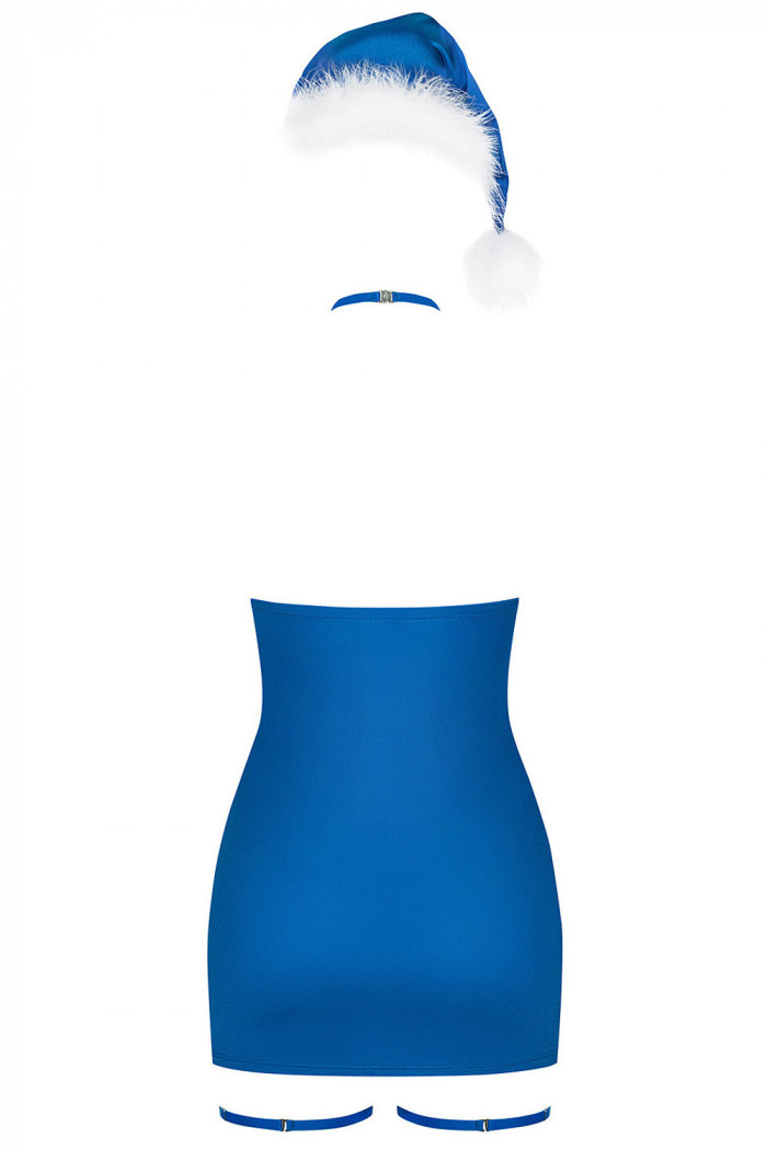 Сорочка с новогодними аксессуарами Obsessive Kissmas chemise