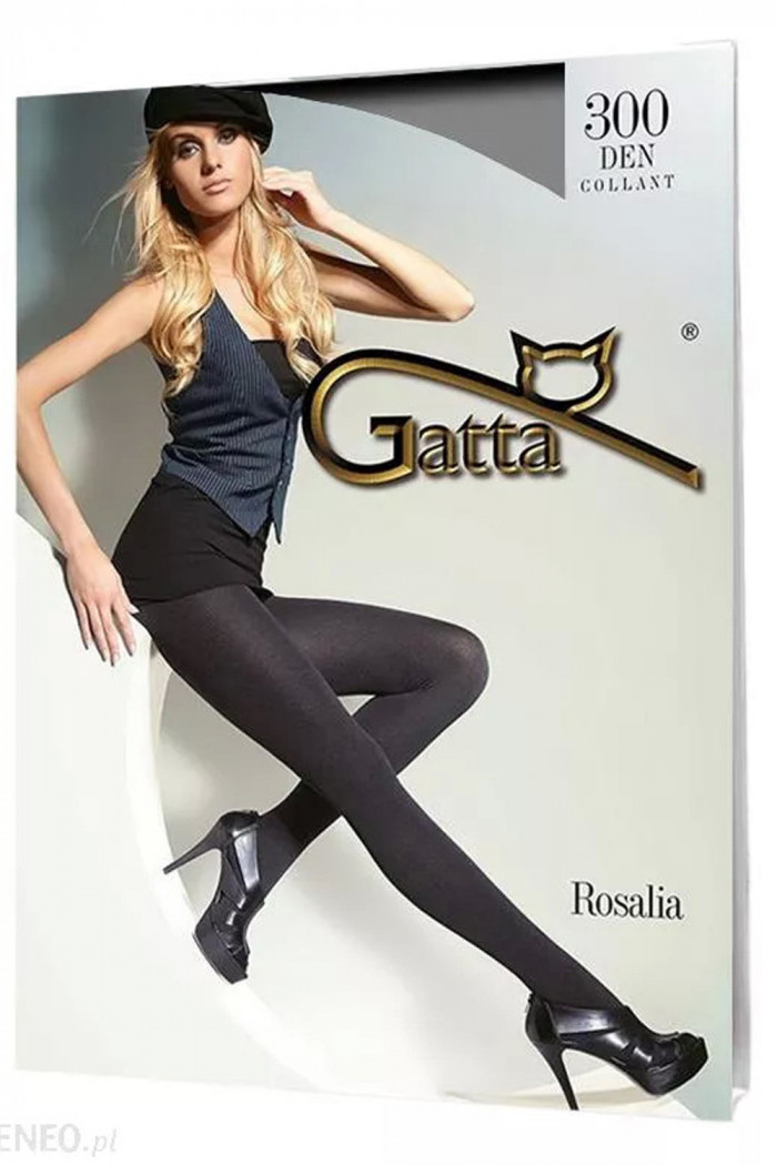 Колготки щільні непрозорі Gatta Rosalia 300d XL