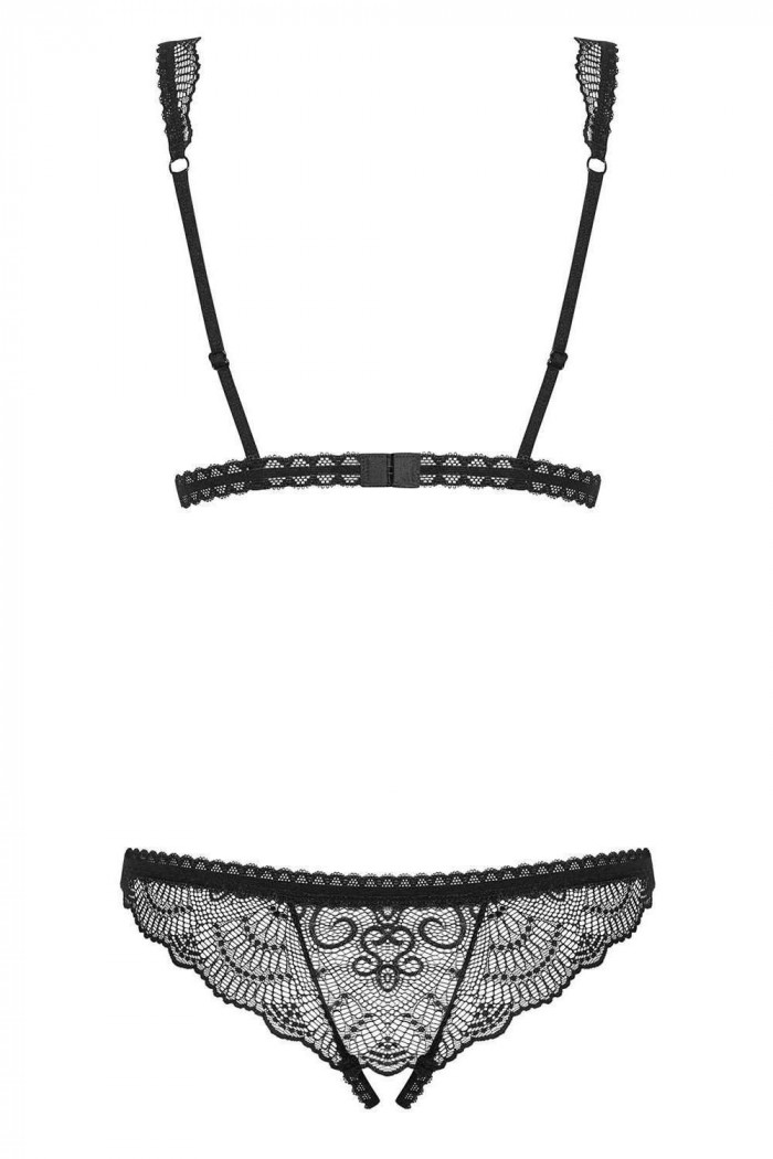 Боди кружевное с вырезом Obsessive Firella