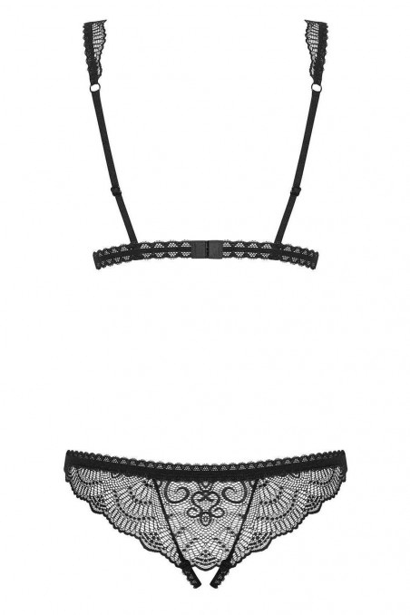 Боди кружевное с вырезом Obsessive Firella