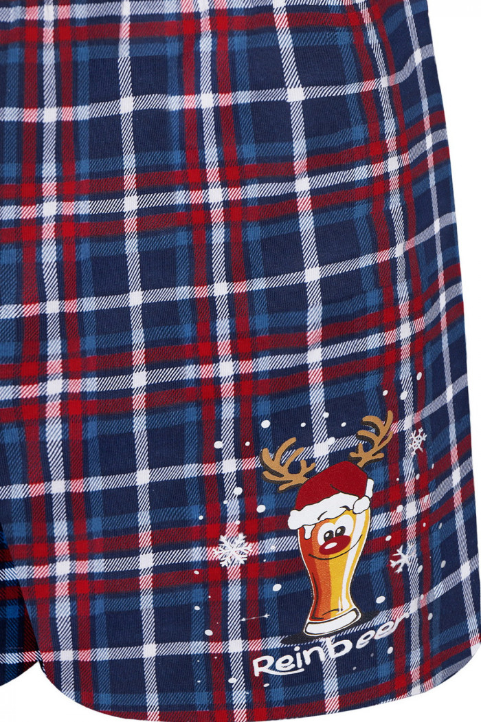 Мужские боксеры с новогодним принтом Cornette 015/08 Beer 3