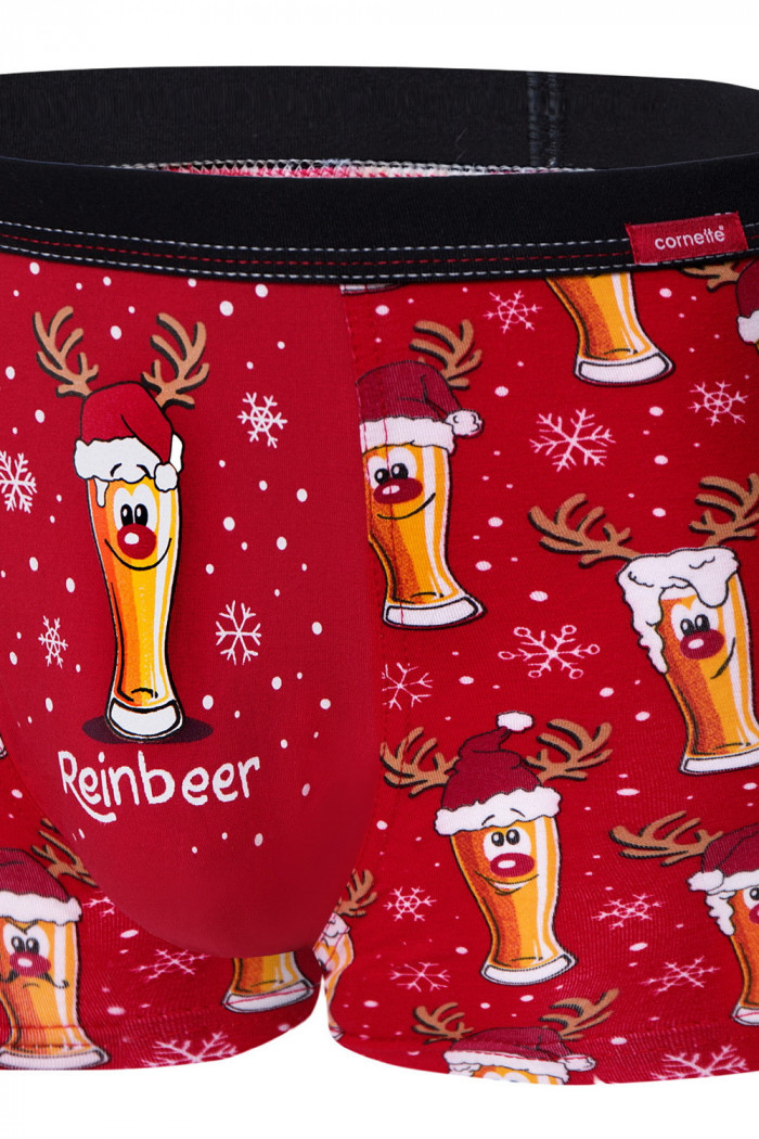 Трусы мужские новогодние Cornette 007/54 Beer 2