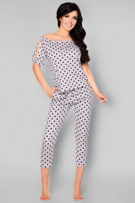 Бавовняна піжама зі штанами Livia Corsetti Anahila