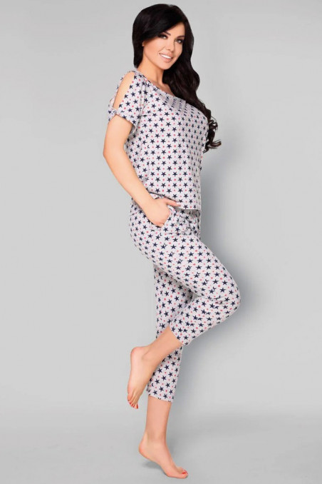 Бавовняна піжама зі штанами Livia Corsetti Anahila