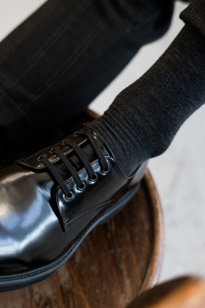 Високі шкарпетки чоловічі з вовни мериноса STEVEN Merino Wool 008