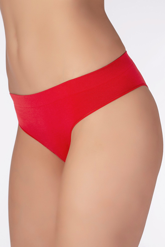 Трусики-бразилиана безшовні Giulia Slip Brasilliana Aurora Red