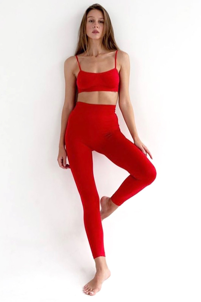 Легінси безшовні Giulia Leggings model 2 Aurora Red