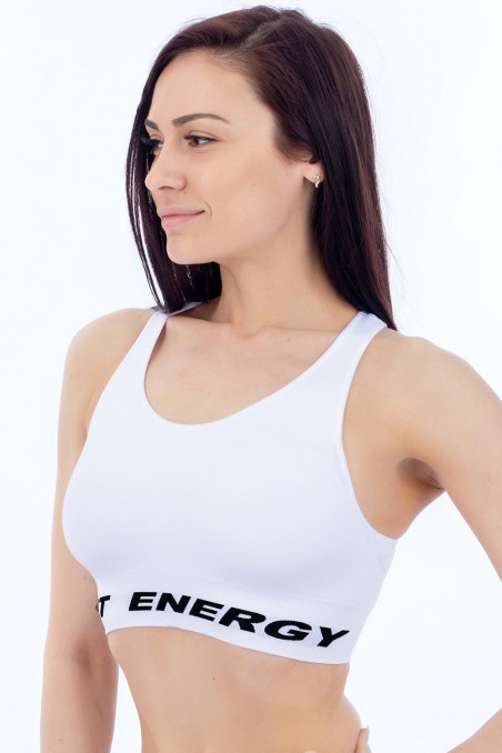 Спортивный топ Giulia TOP FIT ENERGY Bianco