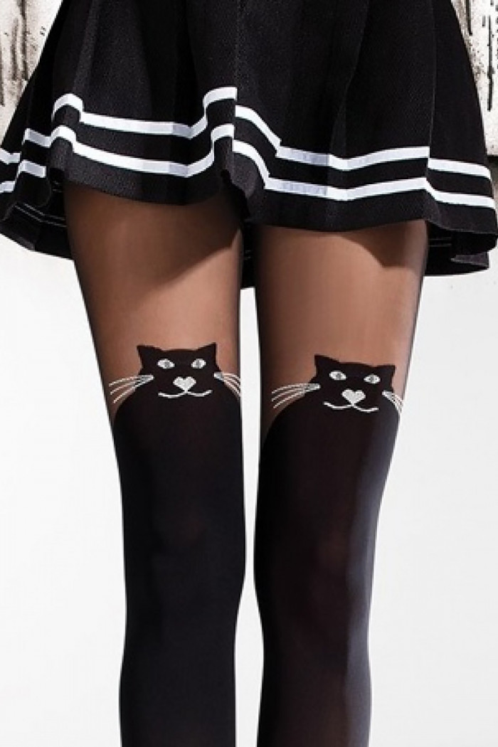 Колготки с имитацией чулок KNITTEX I am Individual 50Den