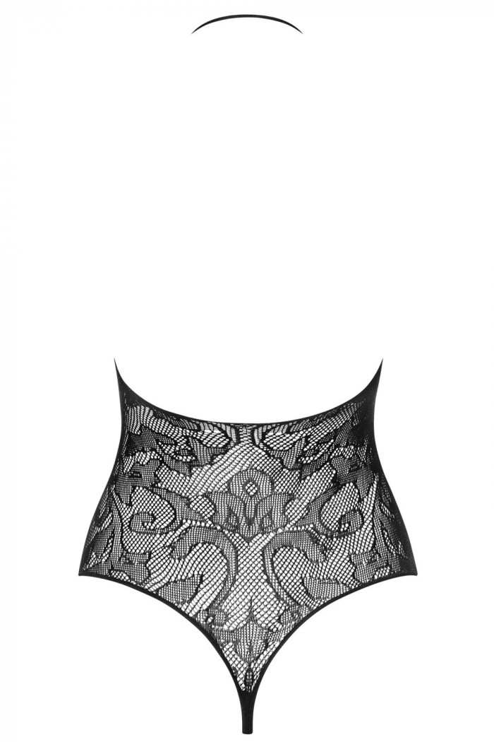 Ажурное боди с открытой спиной Obsessive B119