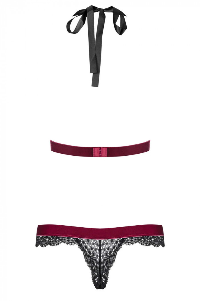 Боди кружевное Obsessive Rossita Body