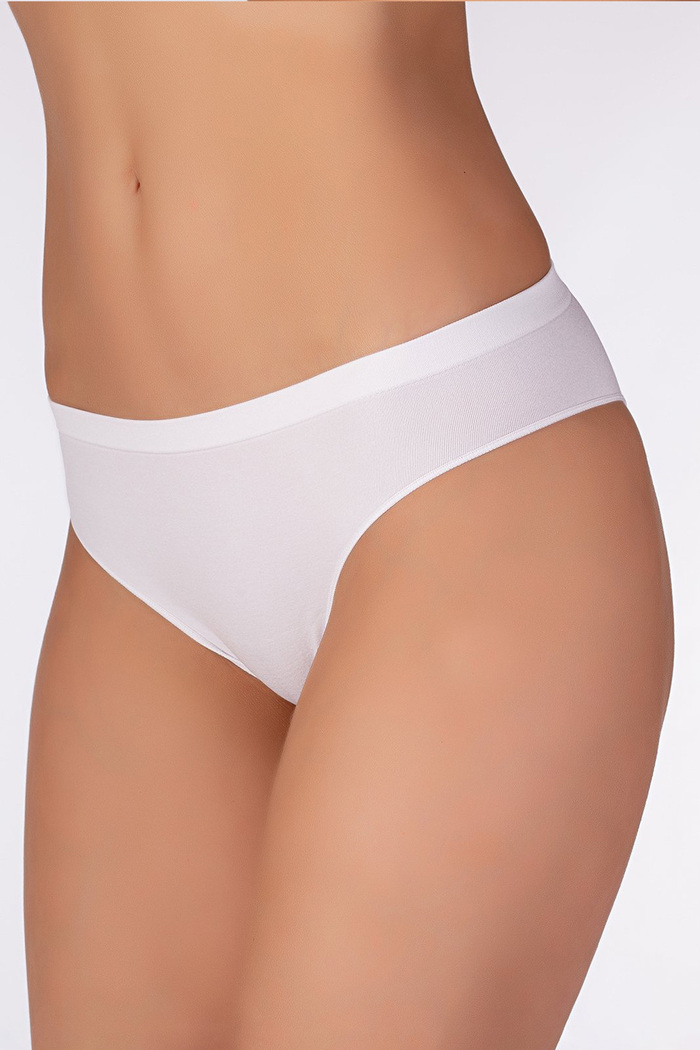 Трусики-стринг безшовні Giulia String briefs White