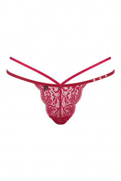 Мереживні стринги Obsessive Ivetta String 2