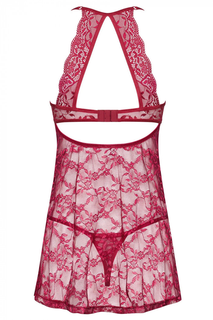 Прозрачный бебидолл с трусиками Obsessive Ivetta