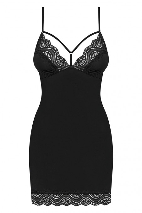 Облегающая сорочка с трусиками Obsessive Diyosa Chemise