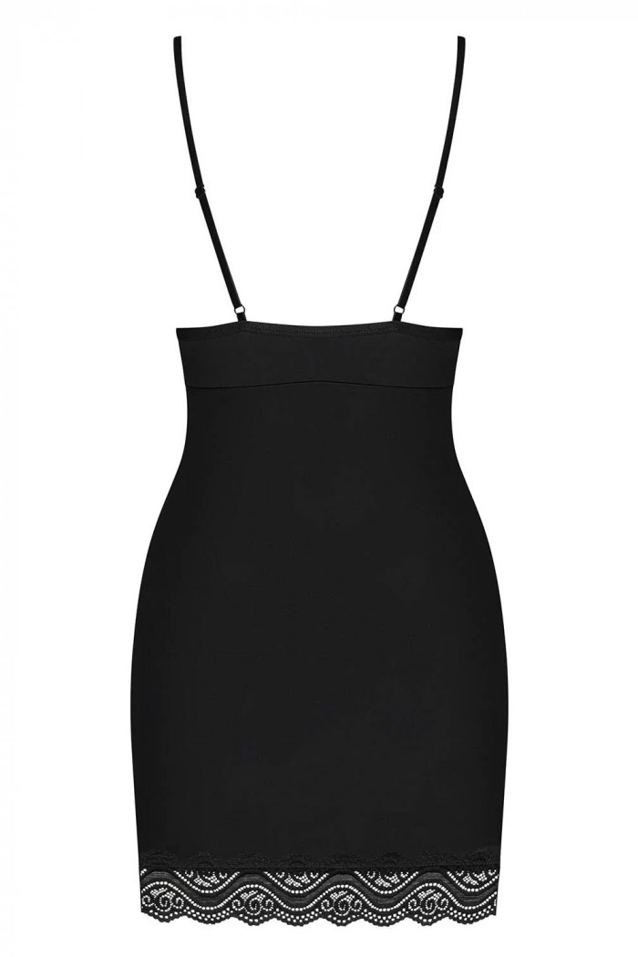 Облегающая сорочка с трусиками Obsessive Diyosa Chemise