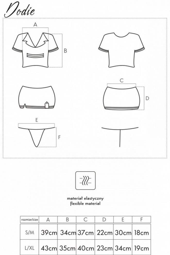 Игровой костюм стюардессы Livia Corsetti Dodie