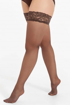 Чулки большого размера Mio Senso Floral PlusSize 40 Den