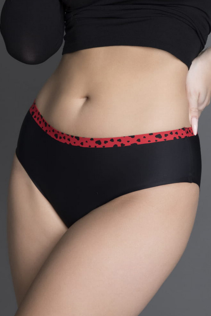 Трусики бесшовные с сердечками Julimex BELTIE Amore