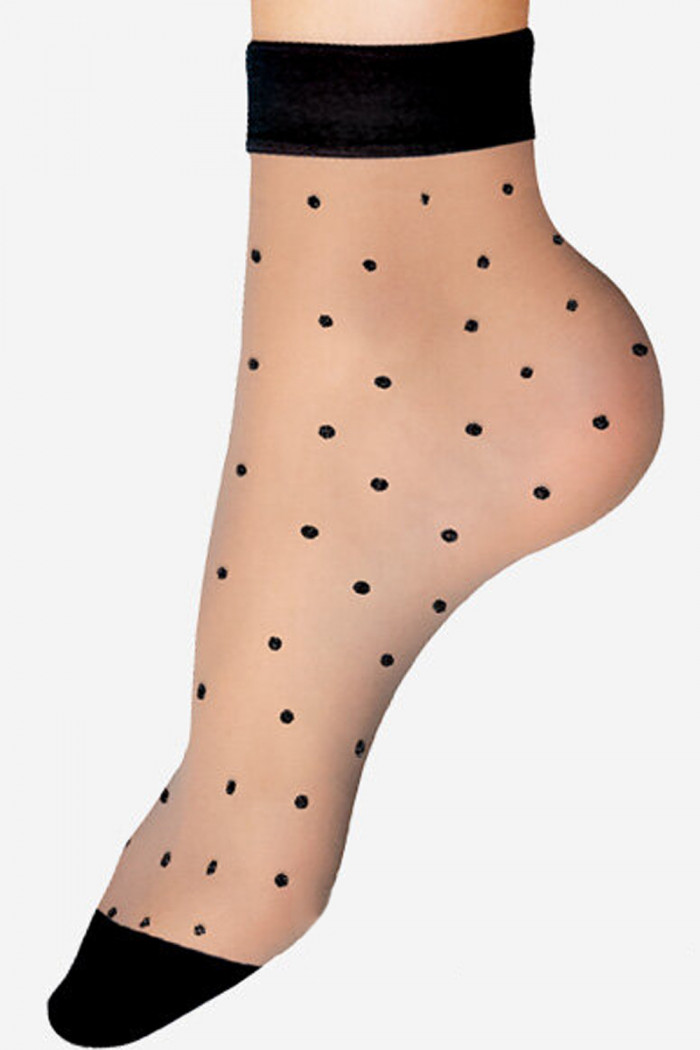 Шкарпетки в горошок Lores Pois Neri 20d