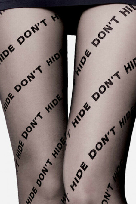 Колготки з принтом Lores Don't Hide 20Den