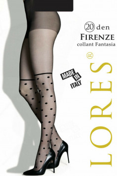 Колготки в горошек Lores Firenze 20d