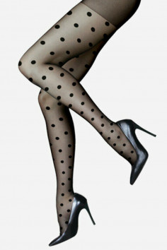 Колготки в горох Lores Fashion 20d