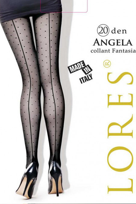 Колготки в горошок Lores Angela 20d