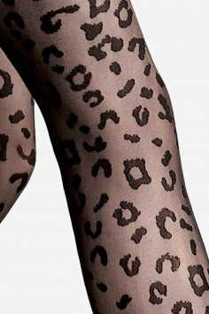 Колготки з леопардовим принтом Lores Leopardo 20-40d 2
