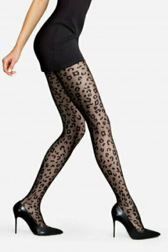 Колготки з леопардовим принтом Lores Leopardo 20-40d
