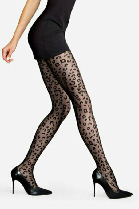 Колготки з леопардовим принтом Lores Leopardo 20-40d